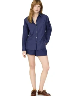 LMND Chiara Shorts in Navy