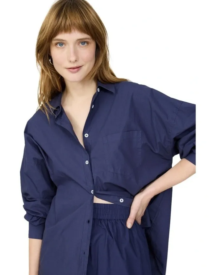 LMND Chiara Shorts in Navy
