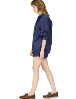 LMND Chiara Shorts in Navy