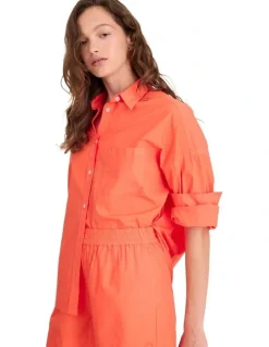 LMND Chiara Shorts in Orange