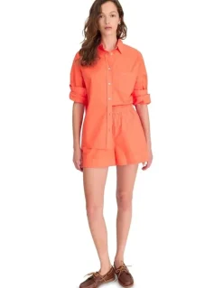 LMND Chiara Shorts in Orange