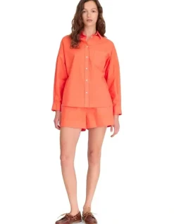 LMND Chiara Shorts in Orange