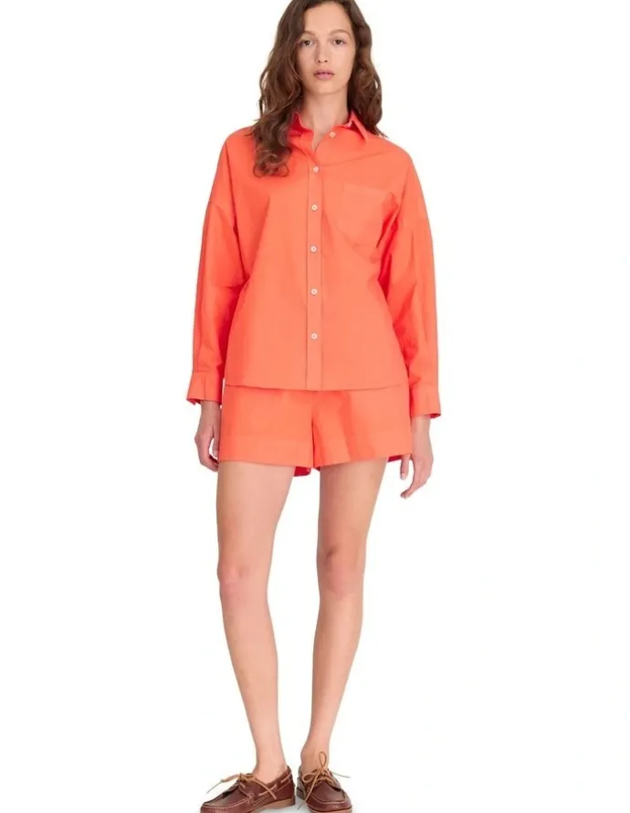 LMND Chiara Shorts in Orange