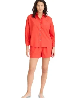 LMND Chiara Shorts in Red