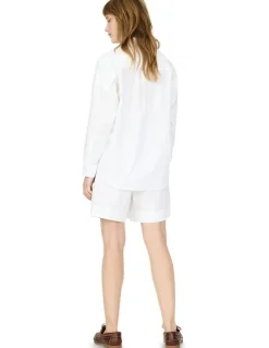 LMND Chiara Shorts in White