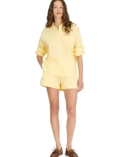 LMND Chiara Shorts in Yellow