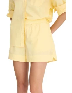 LMND Chiara Shorts in Yellow