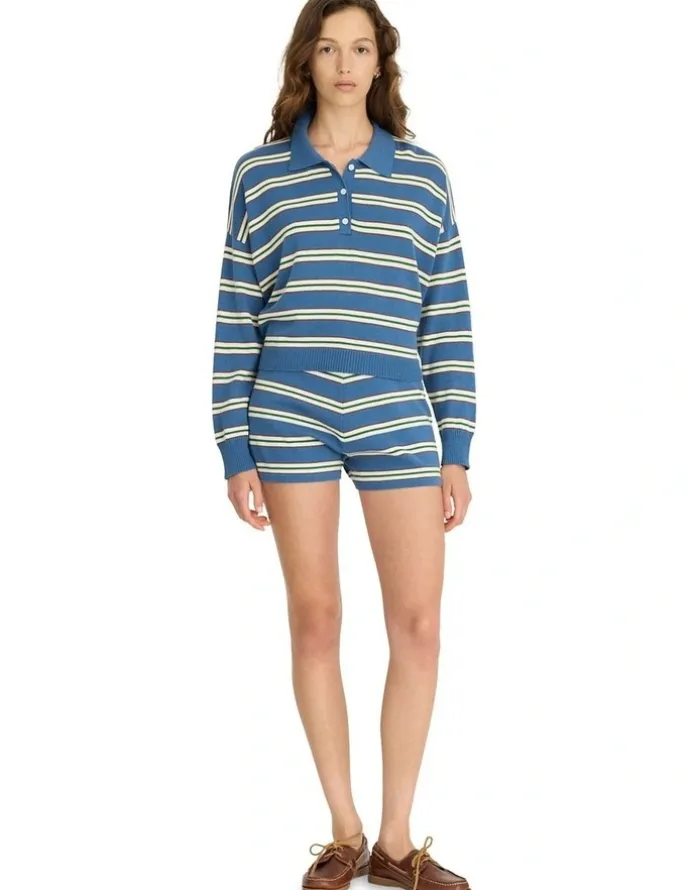 LMND Luna Stripes Shorts in Multi