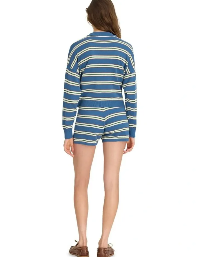 LMND Luna Stripes Shorts in Multi