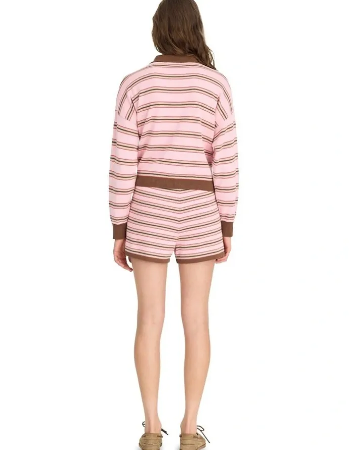 LMND Luna Stripes Shorts in Multi