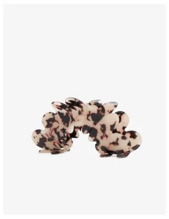Lustre & Sage Bubble Hair Claw Clip - Light Tort