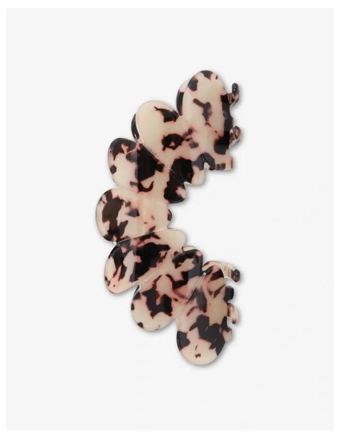 Lustre & Sage Bubble Hair Claw Clip - Light Tort