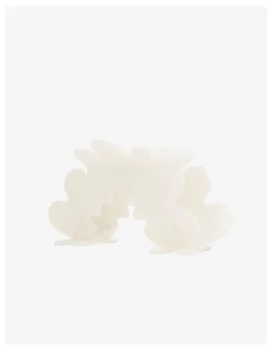 Lustre & Sage Bubble Hair Claw Clip in Ivory