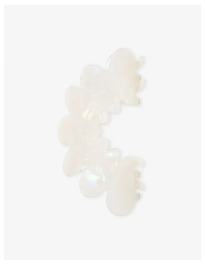 Lustre & Sage Bubble Hair Claw Clip in Ivory