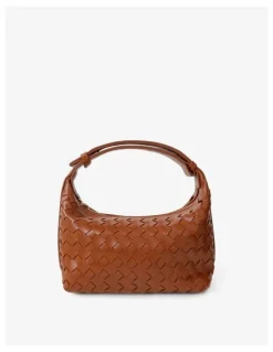 Lustre & Sage Cleo Woven Handbag - Tan