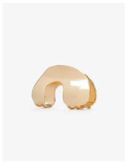 Lustre & Sage Colette Metal Hair Claw Clip - Gold