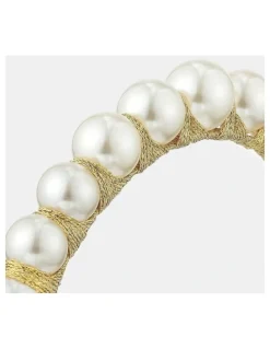 Lustre & Sage Emma Pearl Statement Headband