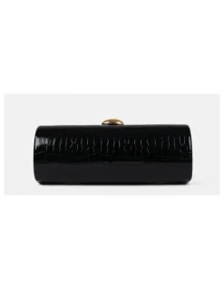 Lustre & Sage Karina Evening Clutch Bag - Black
