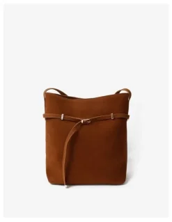 Lustre & Sage Leonie Belt Bucket Bag - Tan