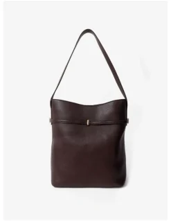 Lustre & Sage Leonie Belt Bucket Bag - Brown