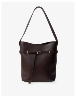 Lustre & Sage Leonie Belt Bucket Bag - Brown