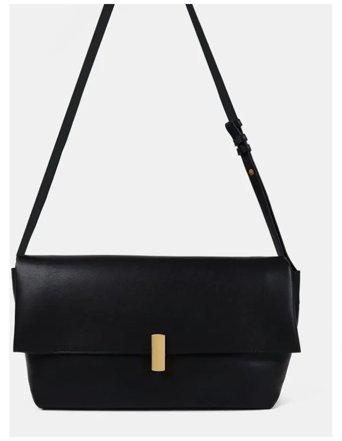 Lustre & Sage Nova Clutch Bag - Black