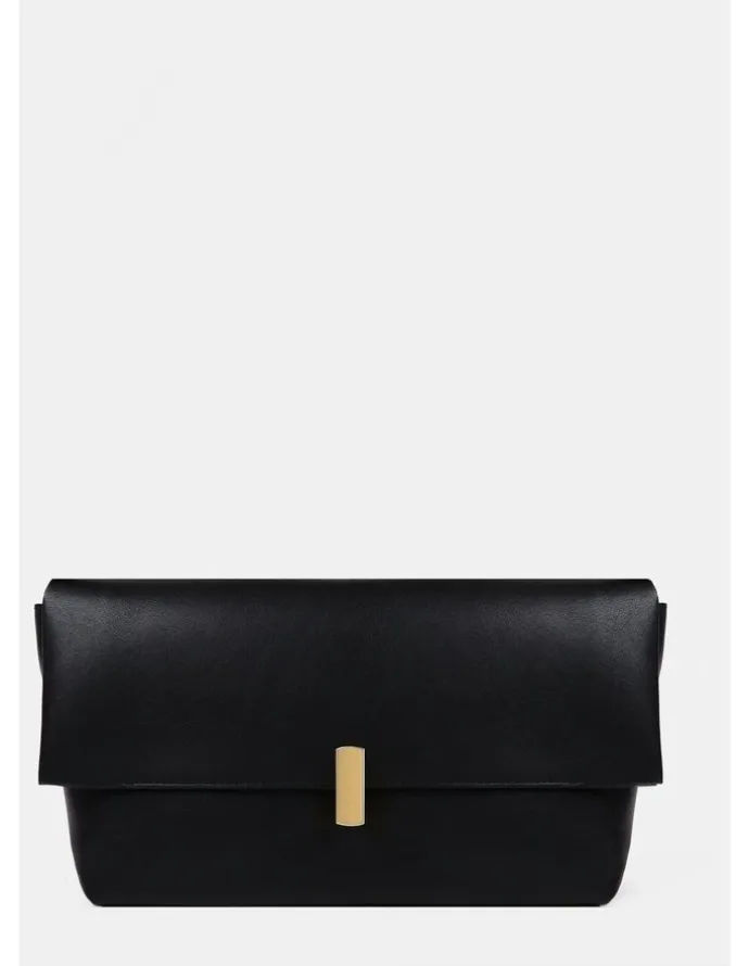 Lustre & Sage Nova Clutch Bag - Black