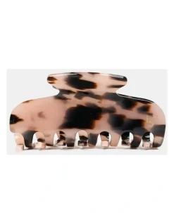 Lustre & Sage Petite Hair Claw Clip - Tort