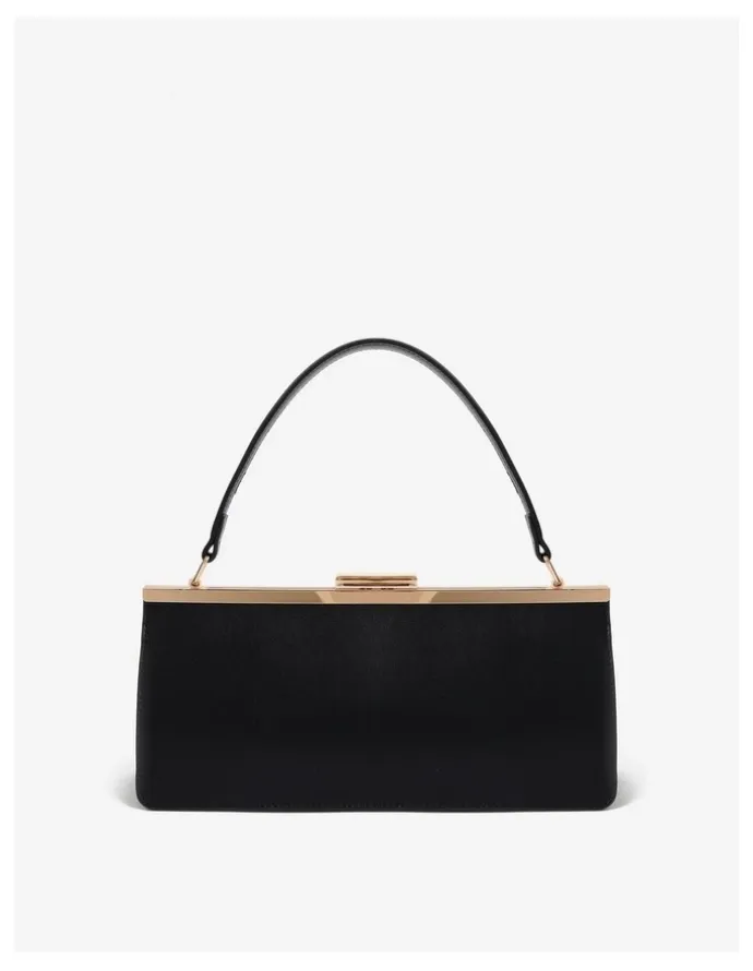 Lustre & Sage Solene Top Handle Handbag - Black