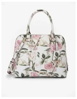 Madison Accessories Grace Medium Dome Satchel Bag in Assorted