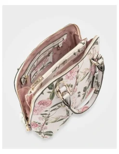 Madison Accessories Grace Medium Dome Satchel Bag in Assorted