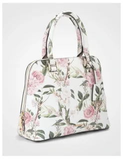 Madison Accessories Grace Medium Dome Satchel Bag in Assorted
