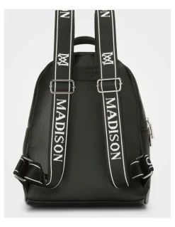 Madison Accessories Libby Medium Backpack in Black