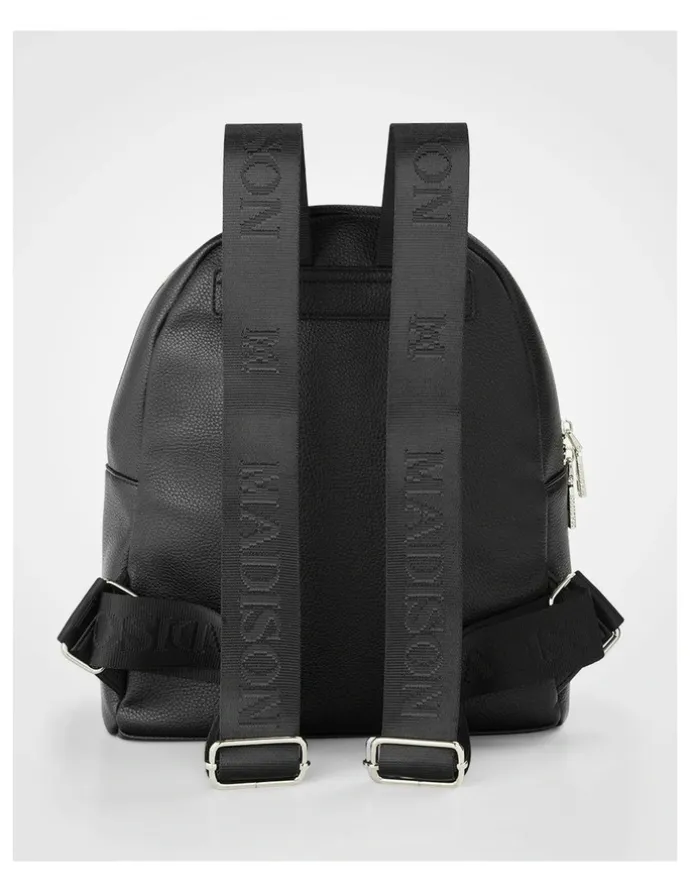 Madison Accessories Libby Medium Backpack in Black
