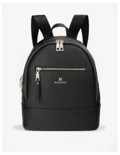 Madison Accessories Libby Medium Backpack in Black
