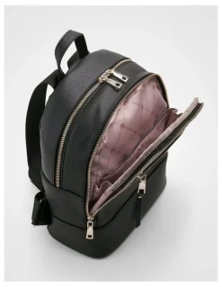 Madison Accessories Libby Medium Backpack in Black