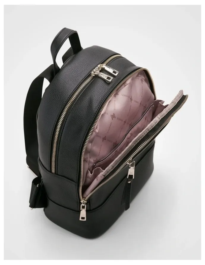 Madison Accessories Libby Medium Backpack in Black
