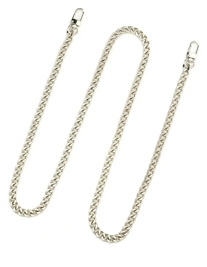 Madison Accessories Long Crossbody Chain Strap Bag Strap in Gold