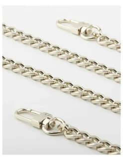Madison Accessories Long Crossbody Chain Strap Bag Strap in Gold