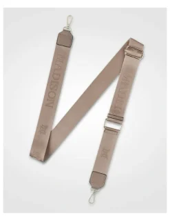 Madison Accessories Monogram Bag Strap in Brown