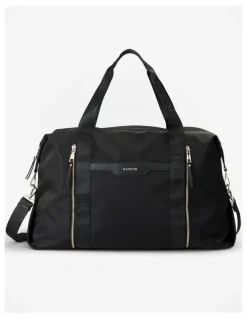 Madison Accessories Nylon Weekend X-Large Duffle Bag in Black