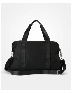 Madison Accessories Nylon Weekend X-Large Duffle Bag in Black