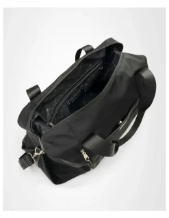 Madison Accessories Nylon Weekend X-Large Duffle Bag in Black