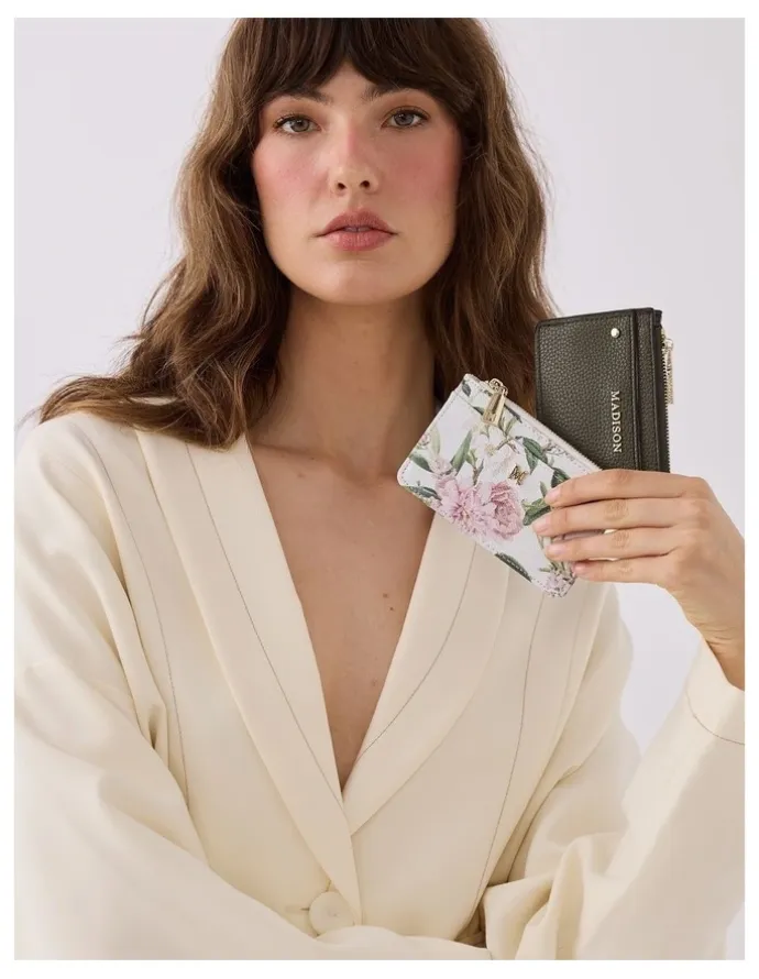 Madison Accessories Vanessa Small Zip Purse Card Holder