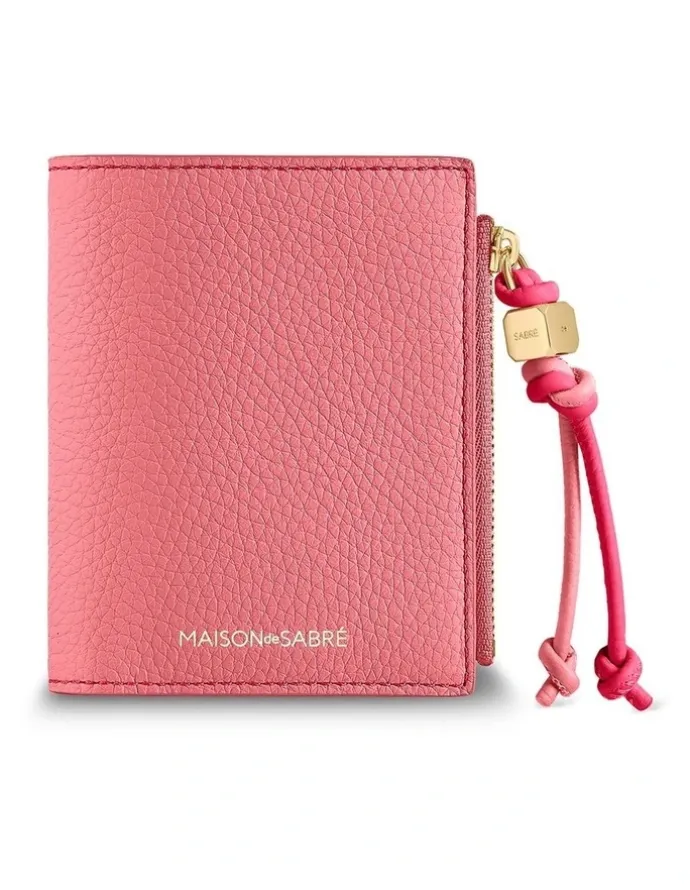 MAISON de SABRÉ The Bifold Wallet in Candy Fuchsia