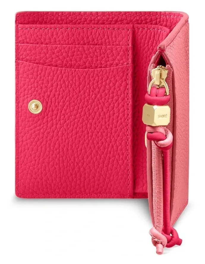 MAISON de SABRÉ The Bifold Wallet in Candy Fuchsia
