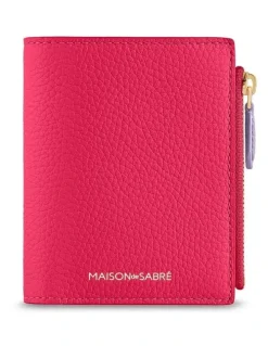 MAISON de SABRÉ The Bifold Wallet in Fuchsia Lavender