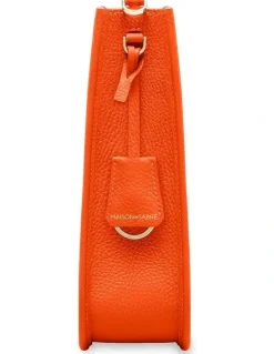 MAISON de SABRÉ The Leather Saddle Bag in Manhattan Orange