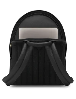 MAISON de SABRÉ The Leather Backpack in Black Caviar