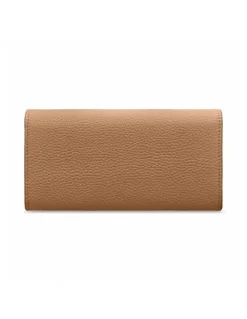 MAISON de SABRÉ The Long Flap Wallet in Sandstone Lily